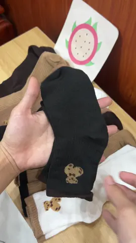 Combo 10 đôi tất gấu cổ cao phong cách #xuhuong #tatcaoco 