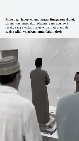 Sholatlah..Allah menunggumu 5 waktu dalam sehari, untuk mendengar ceritamu