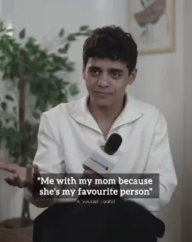 كلامه عن مامته دايمًا❤💫 @youssef_raafat 