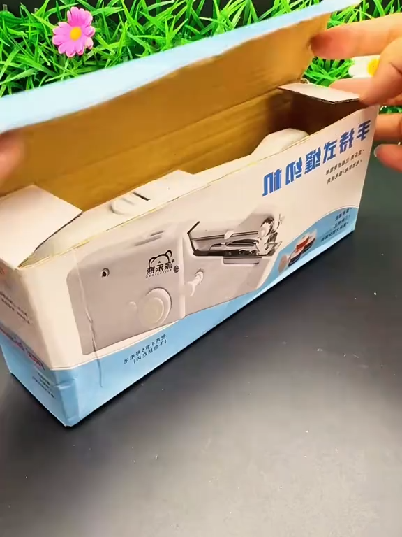 Portable Mini Sewing Kit Machines ElectricHand- Held Suture Clothes Useful PortableSewing Machines Handwork ToolsHandheld Automatic Stitches #foryou#organizer #appliances #homeappliances