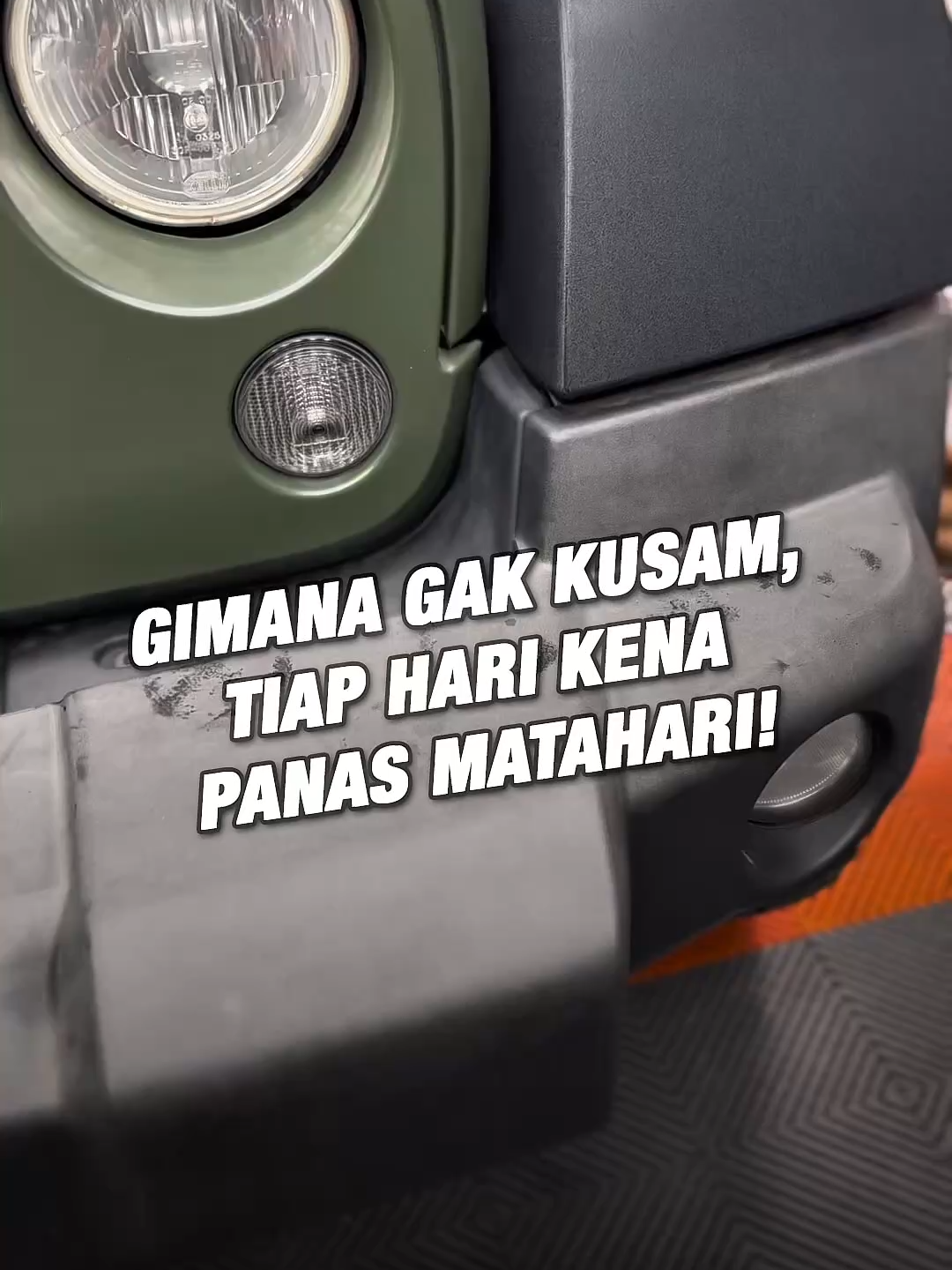 Bisa sebuluk ini gara-gara gak dirawat! #yourchapterone #bersihmenggoda #trimrestoreaerosol #perawatankendaraan