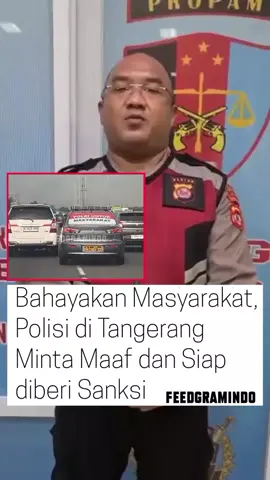 Polresta Tangerang b menindaklanjuti video viral yang memperlihatkan pengemudi mobil dinas Polri berkendara ugal-ugalan di Tol Bitung. Personel yang diduga terlibat, Brigadir AP dari Sat Sabhara Polresta Tangerang, telah diperiksa Unit Paminal Sipropam melalui Berita Acara Interogasi (BAI) pada Kamis malam (20/11/2025). Dalam pemeriksaan, Brigadir AP mengakui bahwa dirinyalah pengendara dalam video yang beredar luas di TikTok. Ia menyebut kejadian terjadi pada Rabu (19/11/2025) sekitar pukul 07.30 WIB di KM 20 Tol Bitung saat ia dalam perjalanan menuju kantor. Aksi berbahaya itu, menurutnya, terjadi saat ia mencoba menghindari kendaraan di depan dan berupaya menyusul, hingga tampak memepet kendaraan lain. Brigadir AP juga membuat video klarifikasi dan menyampaikan permohonan maaf kepada masyarakat atas perilakunya yang tidak pantas sebagai anggota Polri. Pemeriksaan urine turut dilakukan dan hasilnya negatif dari kandungan amphetamine maupun methamphetamine. Kapolresta Tangerang, Kombes Pol Andi M. Indra Waspada, menegaskan komitmen untuk menegakkan aturan secara profesional dan transparan. “Kami menindaklanjuti setiap pelanggaran anggota. Tidak ada toleransi bagi perilaku yang melanggar disiplin maupun kode etik. Kasus Brigadir AP akan diproses sesuai ketentuan yang berlaku,” ujarnya.
