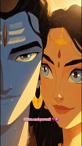 Shiva and parvati 🌹♥️ #Love #godisgood #viraltiktok #power #millionactsoflove 
