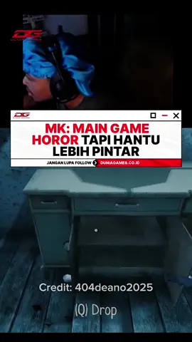Siapa sangka😭😭☝️, hantunya ngumpet di lemari bjir wkwkkw. Yang tau nama gamenya, coba komen di bawah ya guys. #duniagames #satusatunyadidunia #gaming #duniagamestsel #horor   