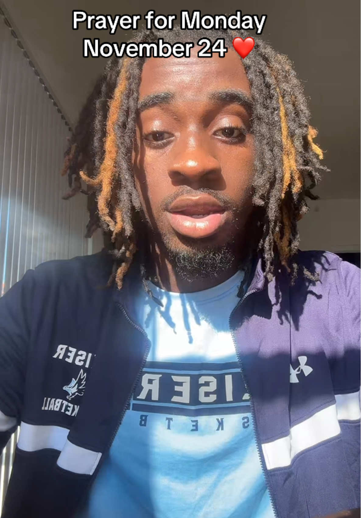 ‼️Share this prayer with 3 people that you love dearly.November 24 is going to be BLESSED! Say AMEN ❤️ #christiantiktok #god #jesus #trustgod #faith 