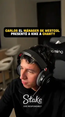 CARLOS, EL MÁNAGER DE WESTCOL, PRESENTÓ A KIKE A CHANTY. @KikeCuy🐹 