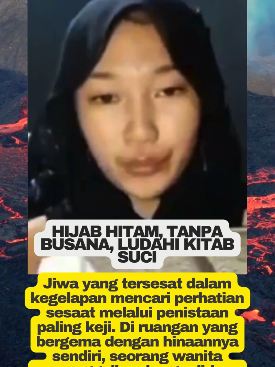 Viral! Wanita Berhijab Tak Berbusana Ludahi Al-Qur an, Polisi Buru Pelaku #viral #foryou #alquran #hijab #kitabsuci 