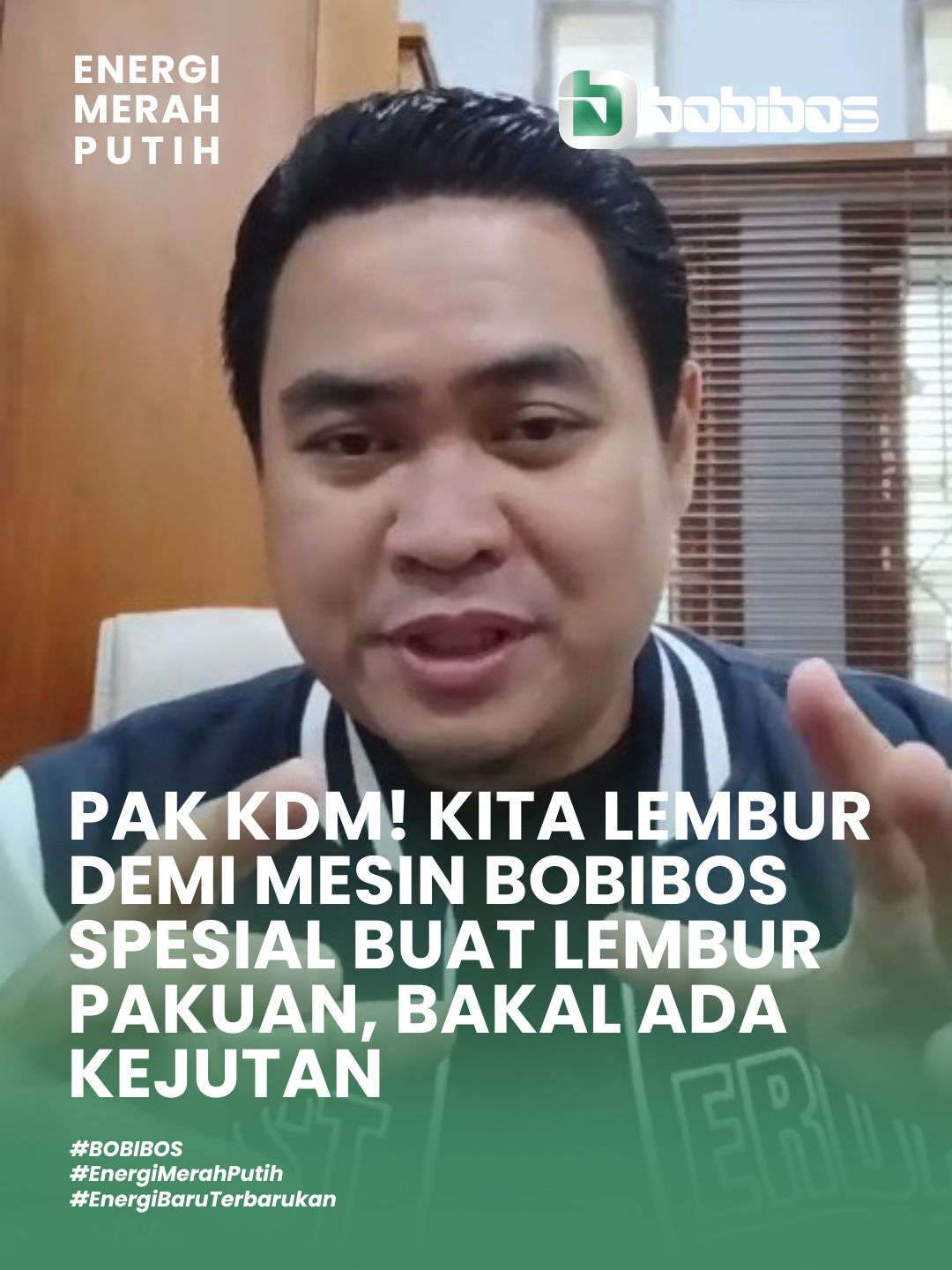 Siap Pak Gubernur Kang @dedimulyadiofficial. Persiapan terus berjalan. Bobibos kini menyiapkan mesin produksi khusus yang dipasang di atas truk, sehingga seluruh proses pengolahan jerami bisa dilakukan langsung di lokasi. Tidak perlu menunggu bahan baku dikirim jauh, mesinnya yang datang ke desa. Dengan desain portable ini, unit produksi Bobibos dapat bergerak dari desa ke desa, dari lahan ke lahan, mengikuti titik-titik jerami yang siap diproses. Lebih cepat, lebih efisien, dan tentu lebih dekat dengan para petani. Inilah langkah penting menuju energi masa depan Indonesia. Energi yang fleksibel, berbasis biomassa, dan dikembangkan oleh anak bangsa. #BOBIBOS #ENERGIMERAHPUTIH #ENERGIBARUTERBARUKAN