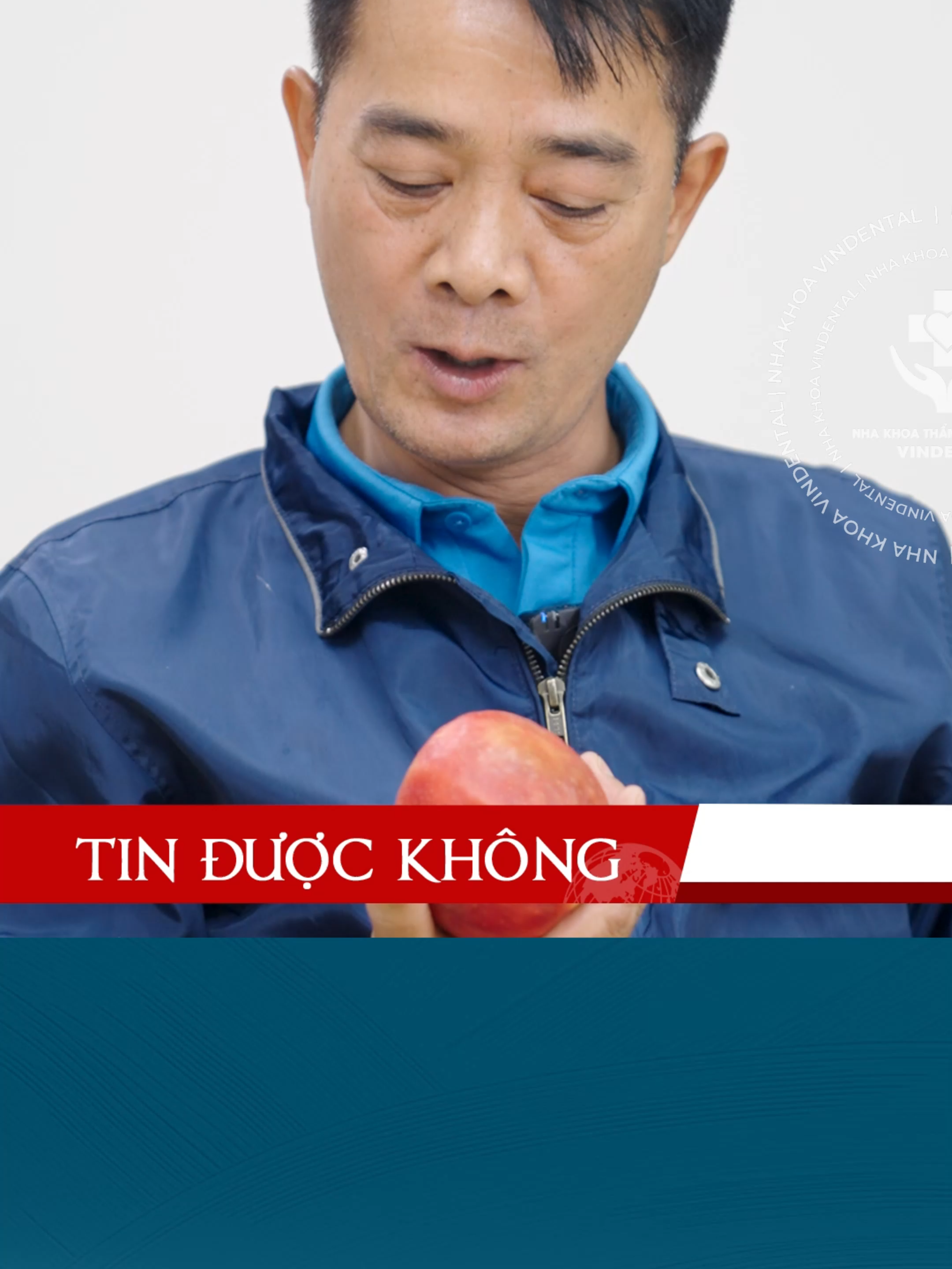 Cấy Implant All - on - 6, chỉ 1 tiếng sau đã gặm táo ngon lành! #VindentalLuxury #nhakhoauytin #cayghepimplant #trongrangtoanham #implant