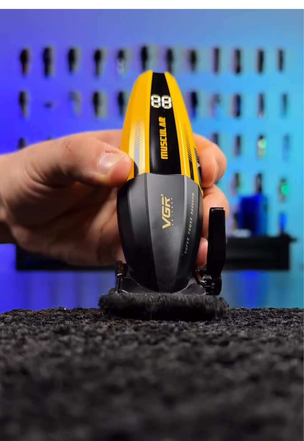 Unboxing The VGR 9,000+ RPM Trimmer TRANSFORMER 🔥 Limited Edition - What do you think? 🤔  #barberlife #fyp #unboxing #asmrsounds #review 