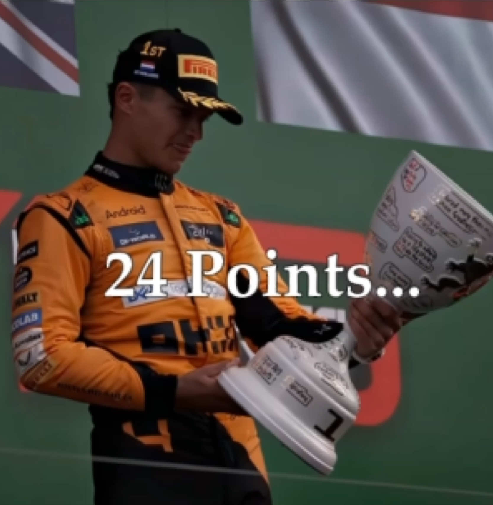 It’s not over until it’s mathmatically impossible #maxverstappen #landonorris #oscarpiastri #formula1 #f1edits 