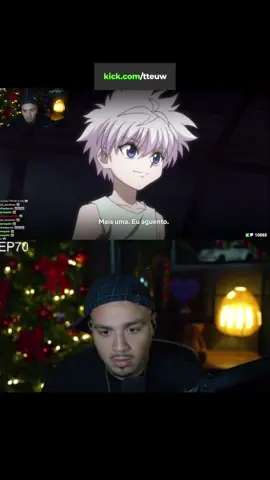 Tteuw assistindo HxH @tteuw #cortesdotteuw #tteuw #hunterxhunter #gon #killua