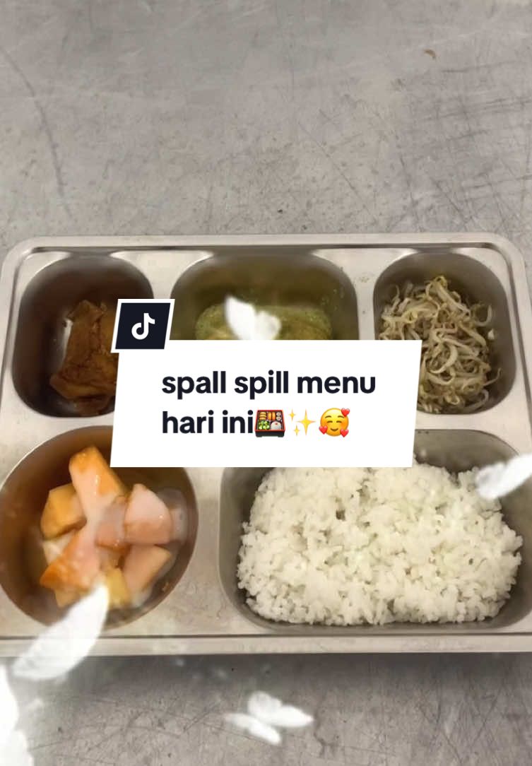 nihh min spill menu hari ini🍱! #MakanBergiziGratis #MBG #fyp #4u #BGN 