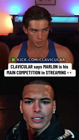CLAVICULAR says MARLON is his MAIN COMPETITION in STREAMING 👀 #clavicular #marlon 