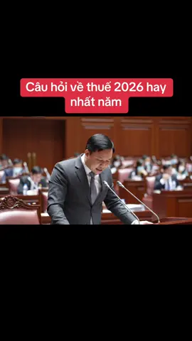 Câu hỏi về thuế hay nhất năm, mà nhiều hộ kinh doanh đang thắc mắc. Đại biểu AI #thuếthunhập #thuế2026 #thuế #top 