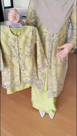 Koleksi sedondon kurung moden sutera + pearl lace 💫 #bajukurung #kurungmoden #bajuraya2026 #bajurayasedondon #nfhboutiquegallery 