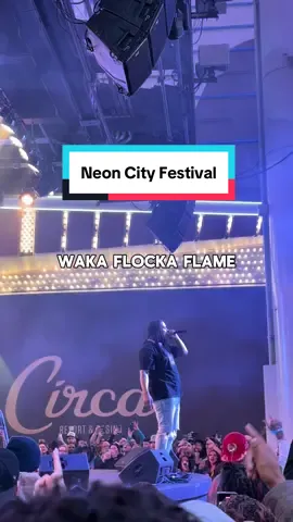 Can’t believe I saw all these artists FOR FREE at @Neon City Festival in @DTLV. #NeonCityFestival 