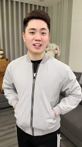 Áo khoác bomber dù hai lớp trư