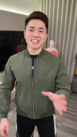 Áo khoác bomber dù hai lớp trư