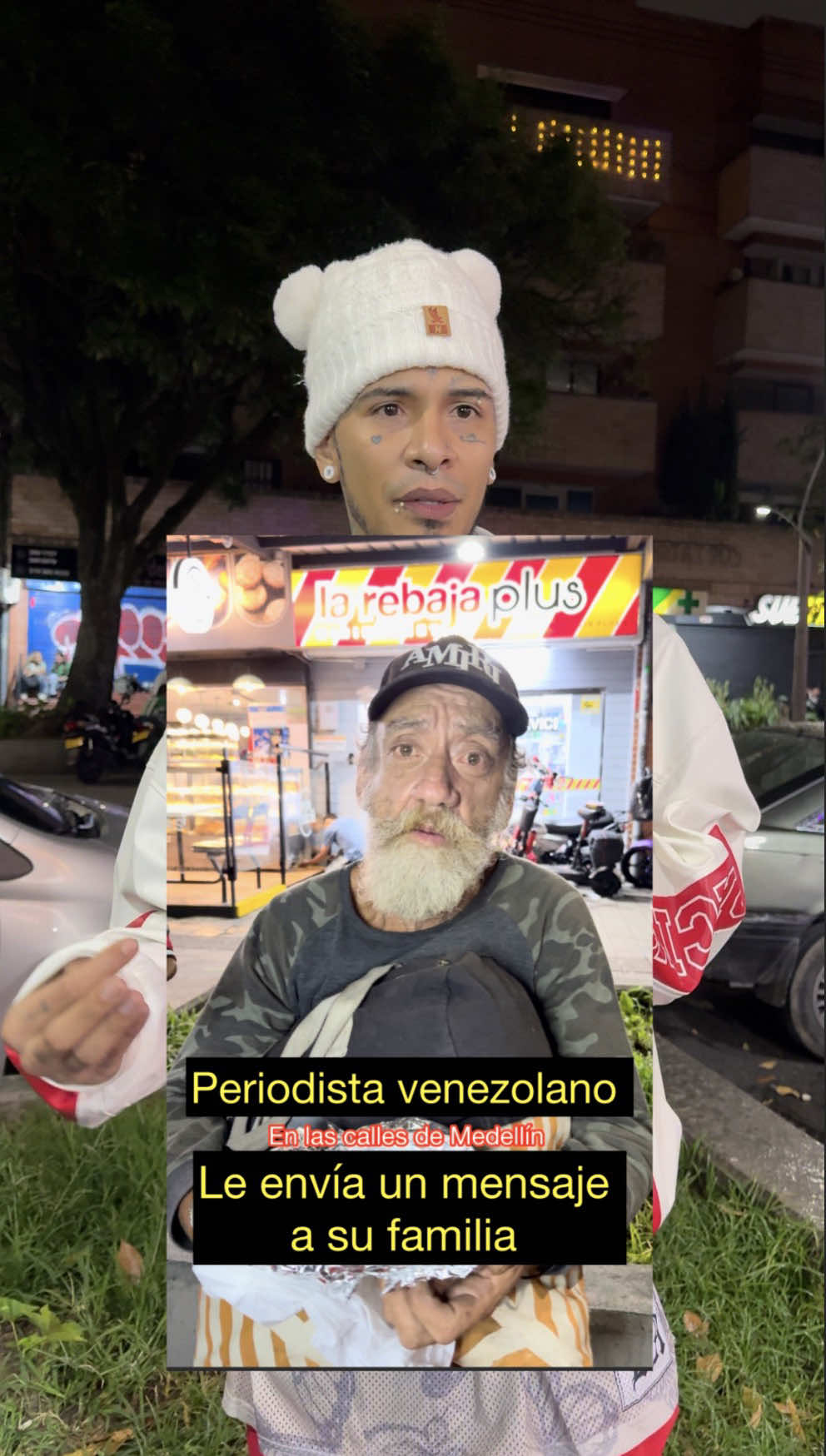 Actualización del caso del periodista venezolano, en situación de calle #viral #fyp #parati 