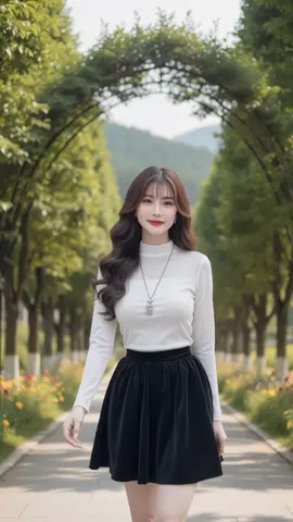 Áo dài tay nữ [38-72kg] Phối Lưới ngực Thanh lịch Sang chảnh