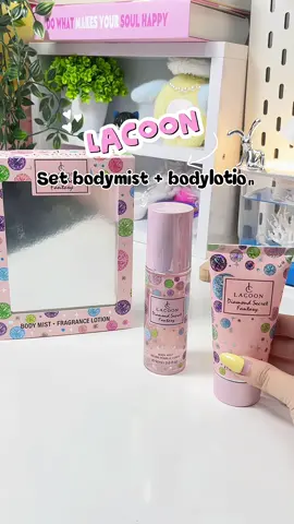 Tr ơi cái set này nó thơm nó sang cĩuu #lacoon #bodymist #bodylotion #thomlau #lamdep 