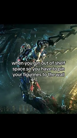 #relatable #optimusprime #transformers me when i have to pin optimus prime to a wall 🫦