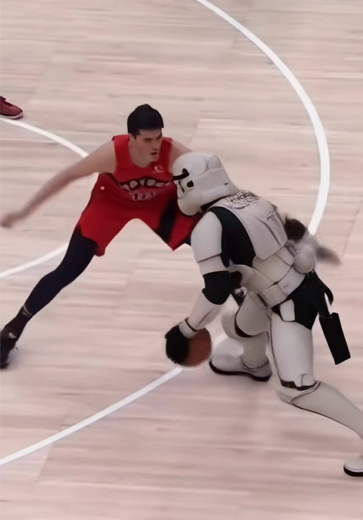 Can you name the player who dunked? 🥶 (@Magic Hour AI) #NBA #basketball #sports #fyp ##dunk