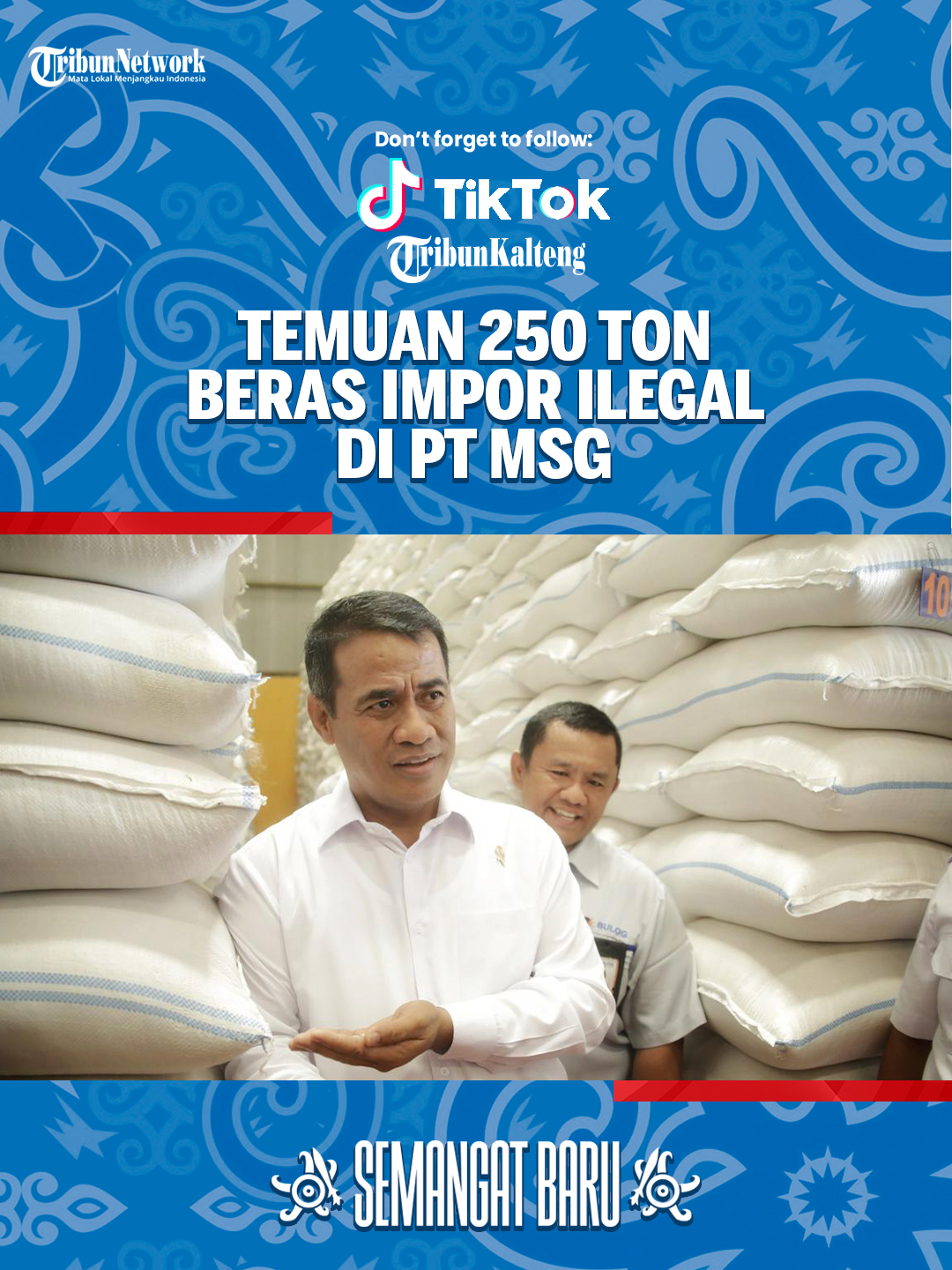 Menteri Pertanian Andi Amran Sulaiman menyebut gudang tempat ditemukannya 250 ton beras impor ilegal asal Thailand di Sabang, Aceh, merupakan milik perusahaan swasta PT Multazam Sabang Group (MSG). 