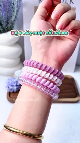 Dây buộc tóc lò xo #daybuoctoc #daybuoctocloxo #daybuoctocdaydienthoai #phukientoc #phukientocxinh 