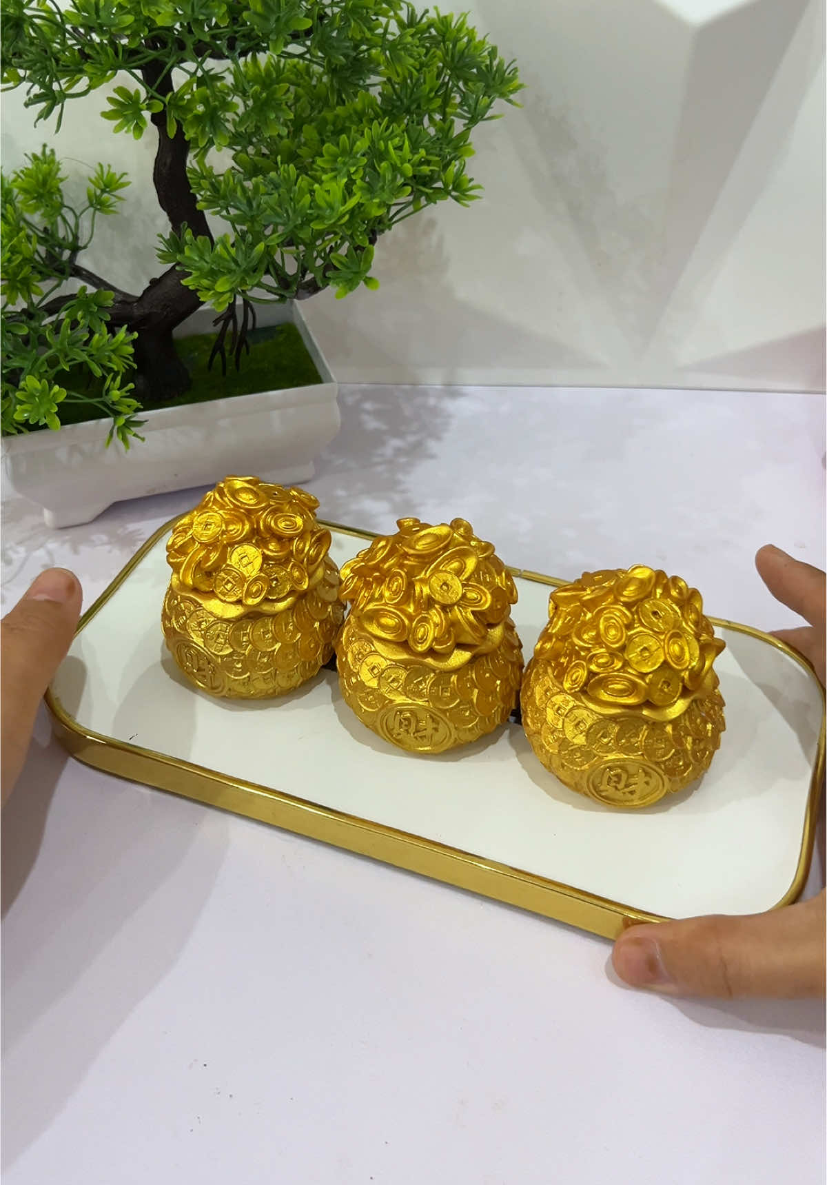 Hũ đựng muối gạo vàng tài lộc #hudungmuoigaotailoc #hudungmuoigaothantai #xuhuong #tranghatay96 