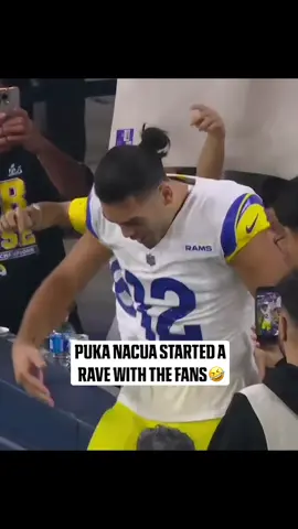 (📺 NBC) #nfl #party #rave #pukanacua #rams 