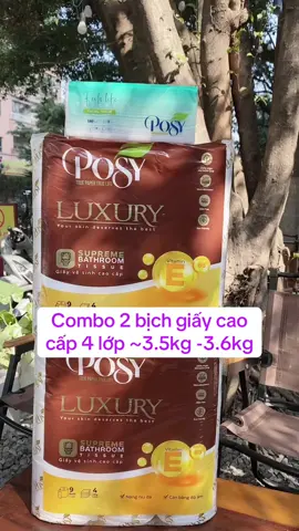 Combo 2 bịch giấy Posy cao cấp 4 lớp #xuhuongtiktok #posy 