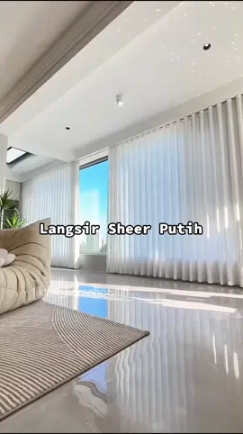 #homestuff #household #curtains #householditems #langsirsheerputih 