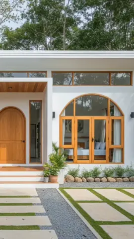 บ้านมินิมอล หรือจะเปลี่ยนเป็นคาเฟ่ ก็ได้ เพราะสวยมาก #บ้านสวย #house #Home #easyhouse #บ้านสวน 