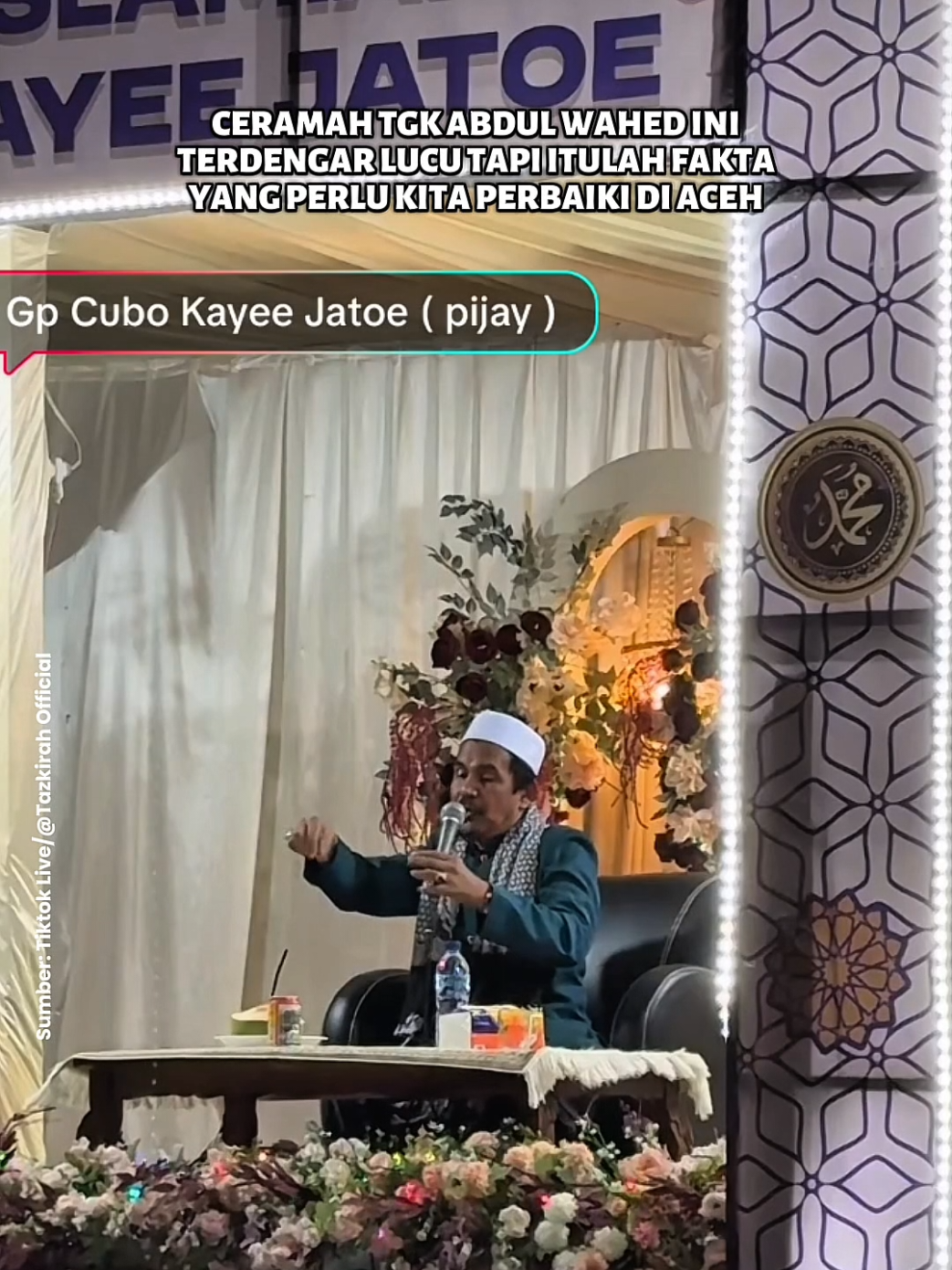 Ceramah Tgk Abdul Wahed ini terlihat lucu, tapi itulah fakta yg perlu kita perbaiki di setiap Mesjid-Mesjid di Aceh.  #ceramah #acehviral #tgkabdul_wahed #dakwah_islam #fyp 
