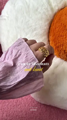pakai harian pun mantain je color tak luntur! #giftideas #fyp #titaniumjewelry #titaniumantikarat #accessories 