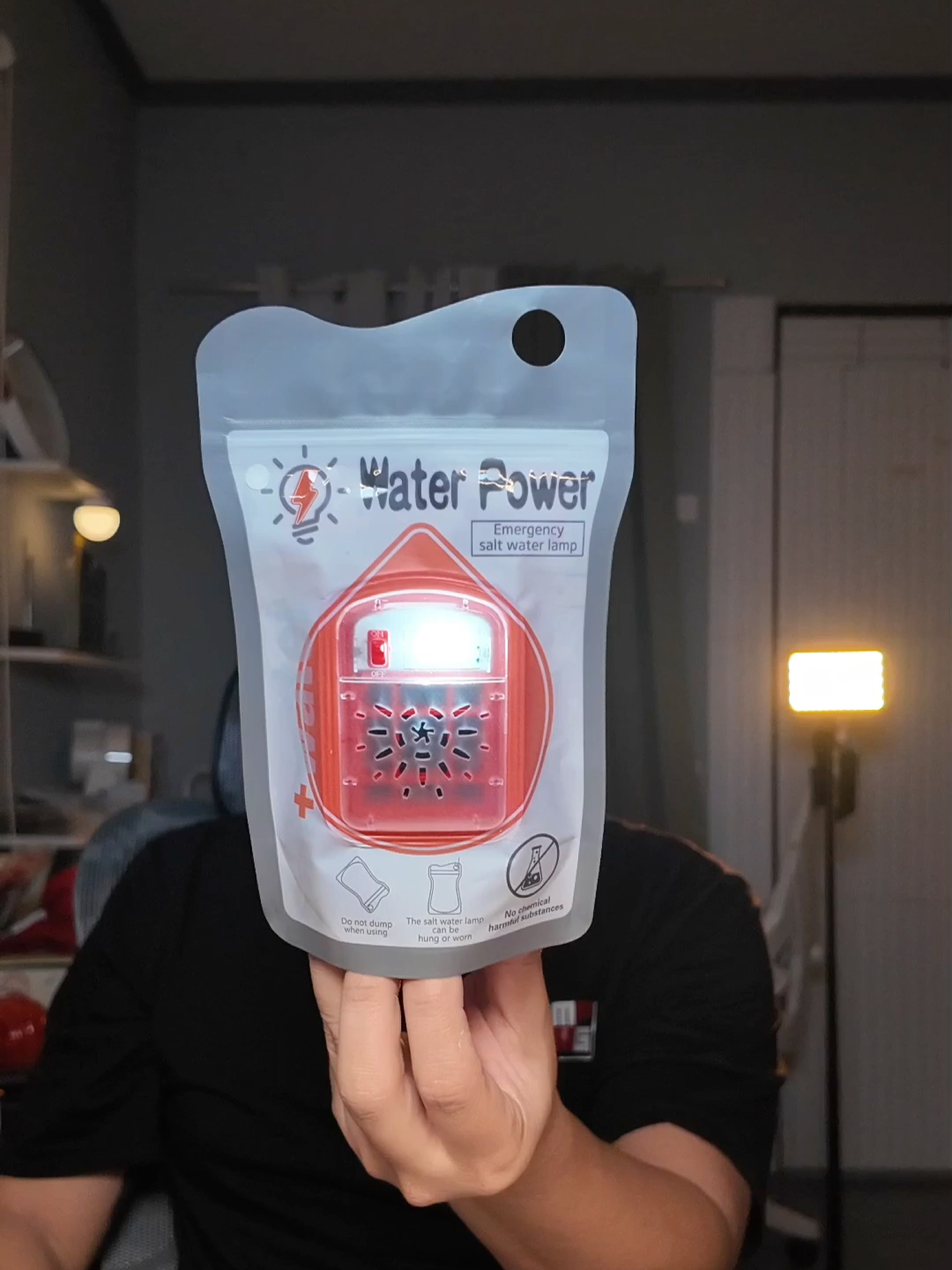 Salt and water emergency light camping light #emergencylight #campinglight #ledlight #lamp #saltandwater #emergency #portable #portablelight