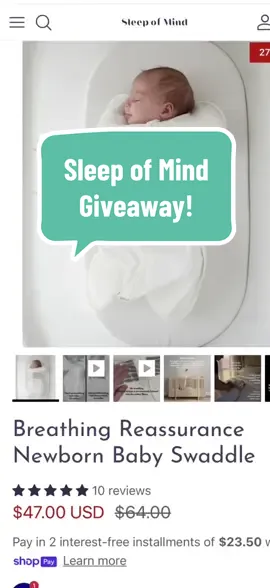 🎉 GIVEAWAY TIME! 🎉 I’m partnering with Sleep of Mind to give one lucky winner an amazing baby sleepwear item! 😍🍼 Giveaway begins: Nov 23, 2025 Giveaway closes: Dec 1, 2025 at 11:59pm PST Winner announced: Dec 2, 2025 (Giving Tuesday) How to Enter (1 entry per action): 1️⃣ Tag a friend in the comments (1 tag = 1 entry) 2️⃣ Comment something you love about Sleep of Mind sleepwear 3️⃣ Post an image or video showing Sleep of Mind in your baby registry & tag @thebabygearconsultant ⸻ Rules & Legal: – No purchase necessary. – Open to U.S. residents, 18+ only. – This giveaway is not sponsored, endorsed, or administered by TikTok. – Winner will be chosen at random from all eligible entries. – Giveaway void where prohibited. – By entering, you agree that your entry may be shared in the winner announcement video. Good luck!! 🤍✨