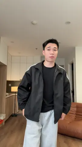 Áo Khoác Dù Phối Sọc From BOXY