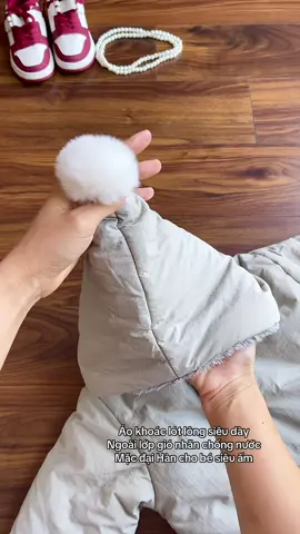 Áo phải lót lông siêu dày aams cho bé #xuhuong#aokhoacbe#aokhoaclotlong 