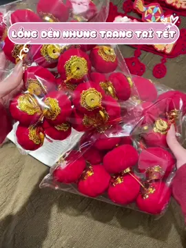 Lồng đèn nhung  #tet2026 #longden #trangtritet 