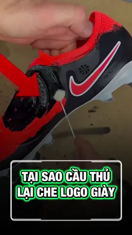 Tại Sao Các Cầu Thủ Lại Che Logo Giày #bongda #tinbongda #xuhuong 