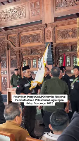 Pelantikan Pengurus DPD Komite Nasional  Pemanfaatan & Pelestarian Lingkungan Hidup Ponorogo 2025 . Lokasi: Pendopo Ponorogo 24/11/2025 #ponorogo #ponorogoupdate #wisataponorogo #ponorogo24jam  #CapCut 