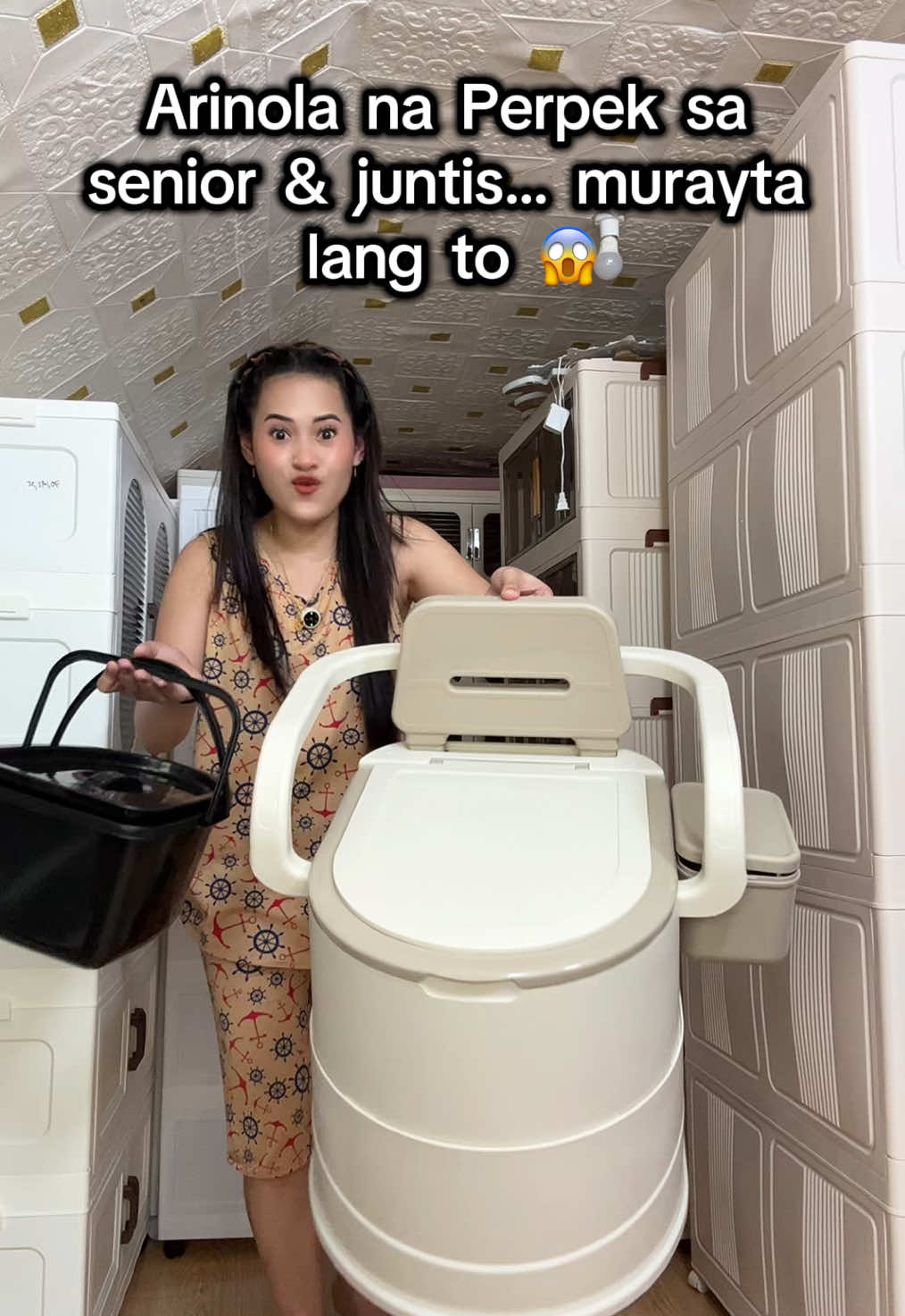 Arinola para  sa senior citizen at buntis   #arinola #modernarinola #portabletoilet #portablearinola #seniorcitizen 