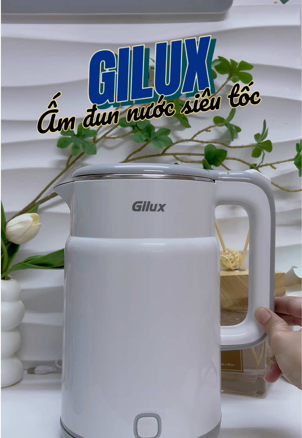 Ấm siêu tốc Gilux đun sôi nhanh, dùng khá là bền nữa #gilux #amsieutoc #amsieutocgilux #amdunsieutoc #amdunnuoc  @Nhà Bánh Mì Nè 