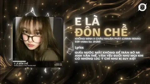 E là đôn chề remix - Baby à cứ đi #nhachaymoingay #xuhuong #nhacremix #lyrics #eladonche 