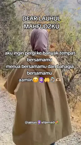 aamiinku yang paling serius#padahariini #sitijemadi💐 