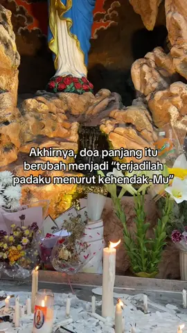 Udah di fase Yaudalah ngikut aja #bundamaria #bundamariadoakanlahkami #santamaria #katolik #vaticano 