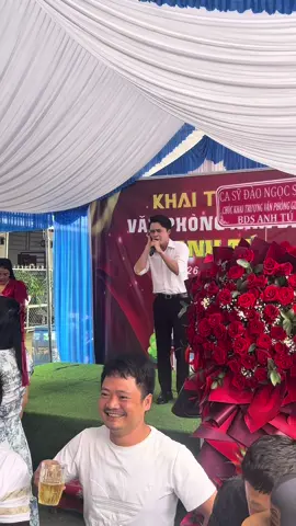 Đừng trách câu ví dặm - Đào Ngọc Sang hát live đầy cảm xúc tại buổi khai trương BĐS Anh Tú, Bàu Bàng, Bình Dương #dungtrachcauvidam #daongocsang #baubang #viral 